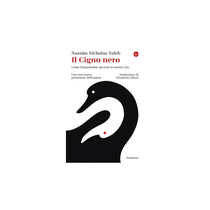 Copertina libro IL CIGNO NERO. COME L'IMPROBABILE GOVERN