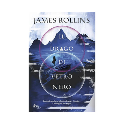 Copertina libro IL DRAGO DI VETRO NERO