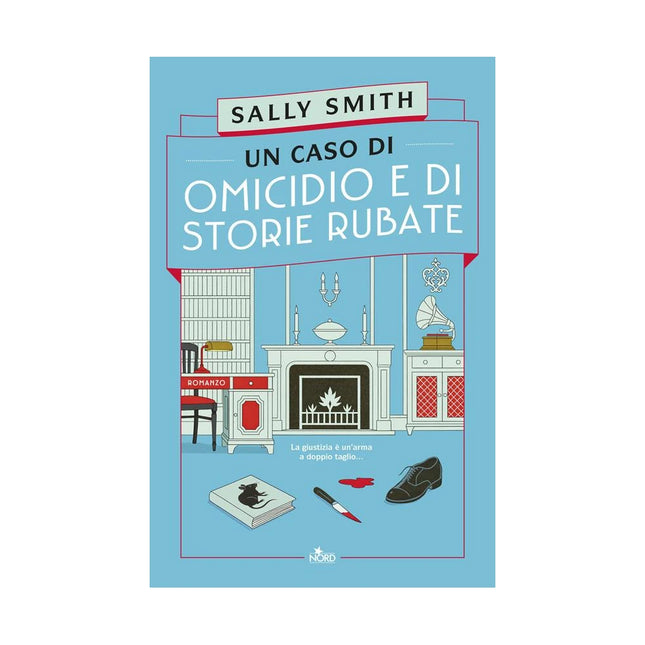 Copertina libro UN CASO DI OMICIDIO E DI STORIE RUBATE