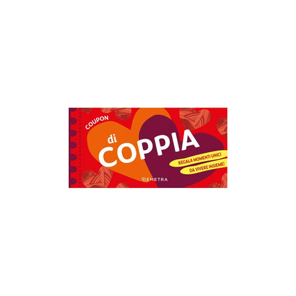 Copertina libro COUPON DI COPPIA. REGALA MOMENTI UNICI D