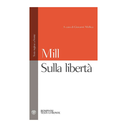 Copertina libro SULLA LIBERTÀ. TESTO INGLESE A FRONTE