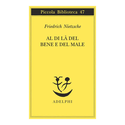 Copertina libro AL DI LÀ DEL BENE E DEL MALE