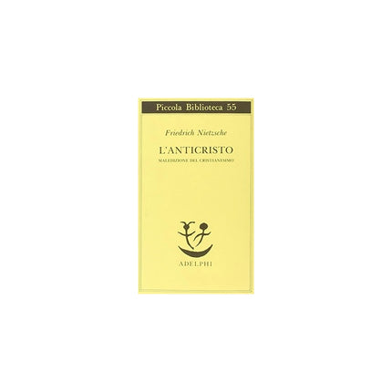 Copertina libro L'ANTICRISTO. MALEDIZIONE DEL CRISTIANES