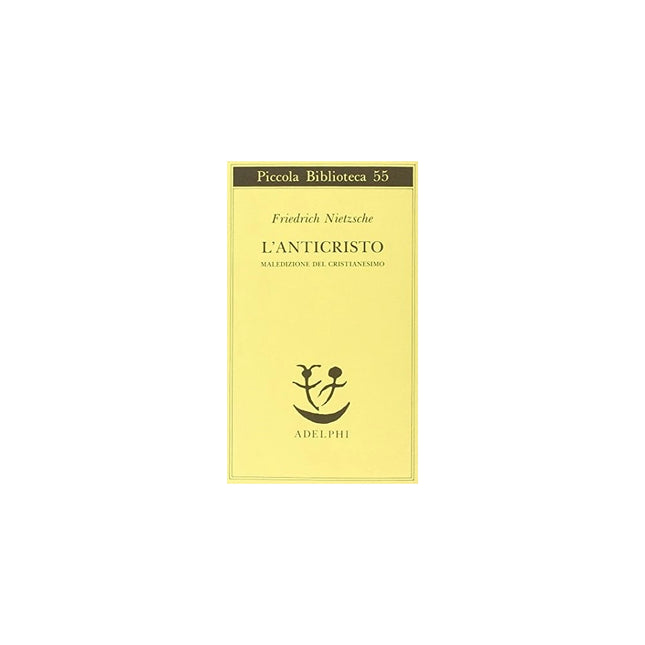 Copertina libro L'ANTICRISTO. MALEDIZIONE DEL CRISTIANES
