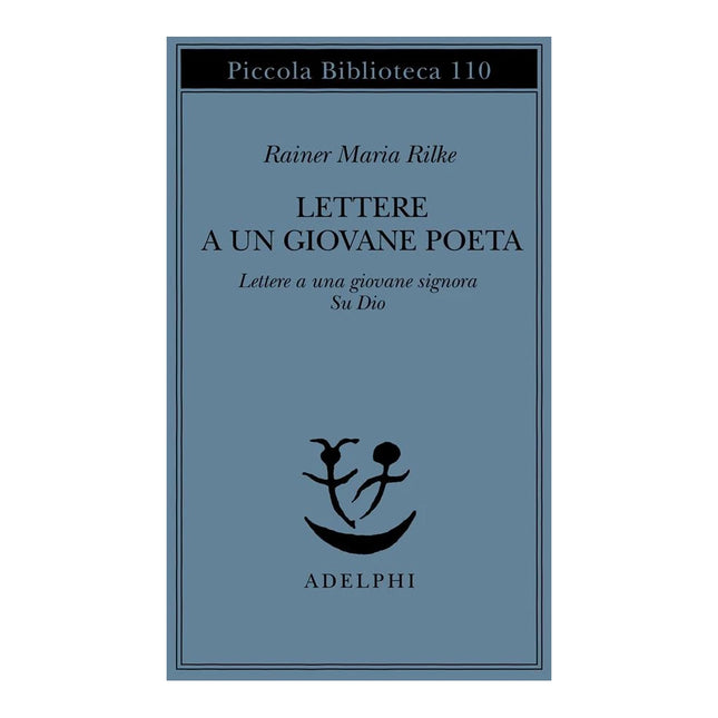 Copertina libro LETTERE A UN GIOVANE POETA-LETTERE A UNA