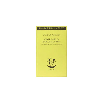 Copertina libro COSÌ PARLÒ ZARATHUSTRA. UN LIBRO PER TUT