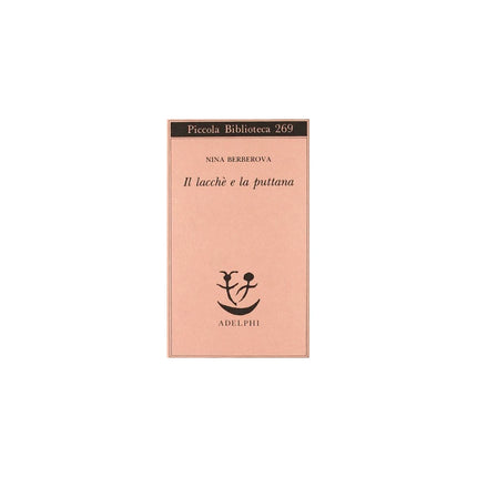 Copertina libro IL LACCHÉ E LA PUTTANA