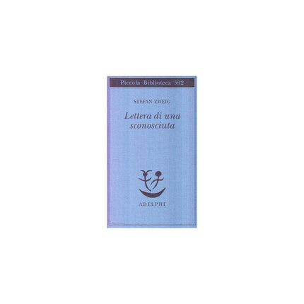 Copertina libro LETTERA DI UNA SCONOSCIUTA