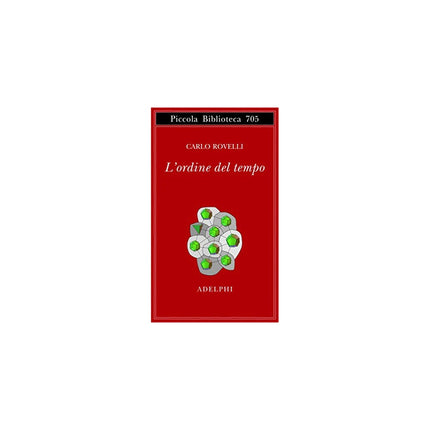 Copertina libro L'ORDINE DEL TEMPO
