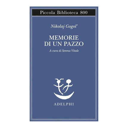 Copertina libro MEMORIE DI UN PAZZO