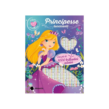 Copertina libro PRINCIPESSE LUCCICANTI. EDIZ. A COLORI.