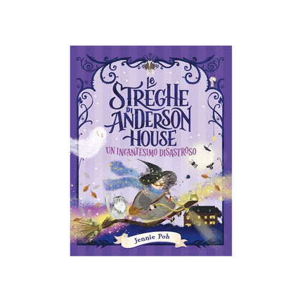 Copertina libro LE STREGHE DI ANDERSON HOUSE. UN INCANTE