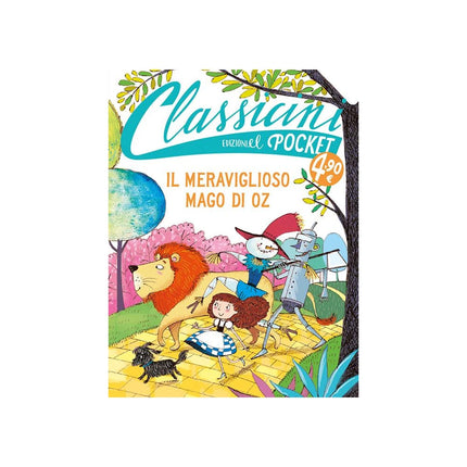 Copertina libro IL MERAVIGLIOSO MAGO DI OZ. POCKET. CLAS