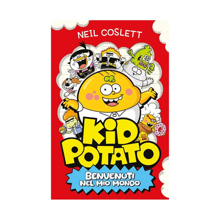 Copertina libro KID POTATO. BENVENUTI NEL MIO MONDO. EDI