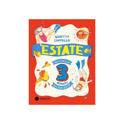 Copertina libro ESTATE. UNA STORIA DA 3 MINUTI PER OGNI