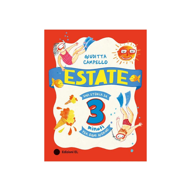 Copertina libro ESTATE. UNA STORIA DA 3 MINUTI PER OGNI