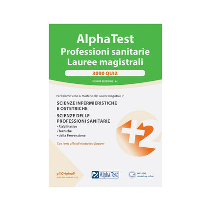 Copertina libro ALPHA TEST. PROFESSIONI SANITARIE. LAURE