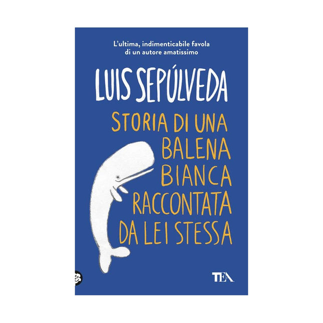 Copertina libro STORIA DI UNA BALENA BIANCA RACCONTATA D