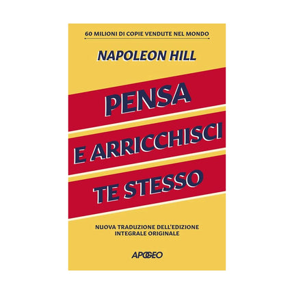 Copertina libro PENSA E ARRICCHISCI TE STESSO. EDIZ. INT