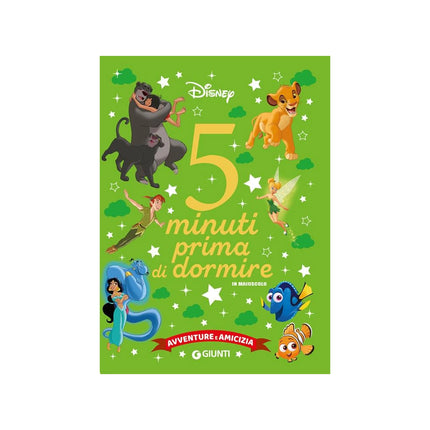 Copertina libro AVVENTURE E AMICIZIA. DISNEY. 5 MINUTI P