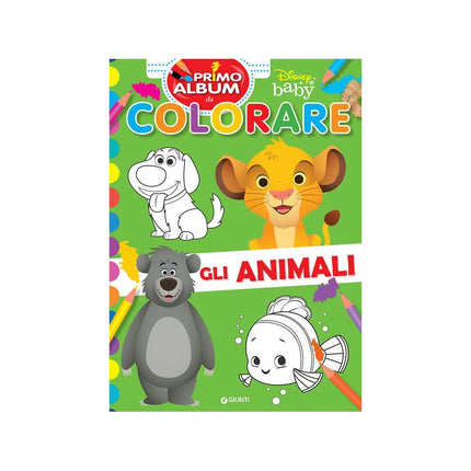 Copertina libro GLI ANIMALI. DISNEY BABY. EDIZ. A COLORI