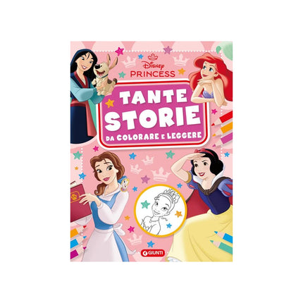 Copertina libro PRINCIPESSE DISNEY. TANTE STORIE DA COLO