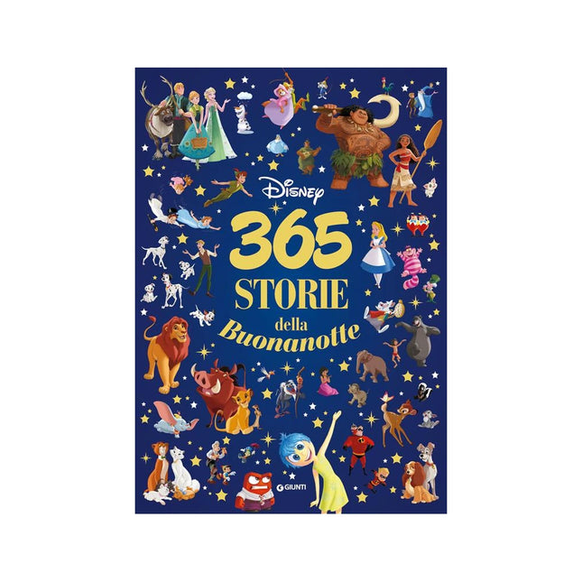 Copertina libro 365 STORIE DELLA BUONANOTTE DISNEY. EDIZ