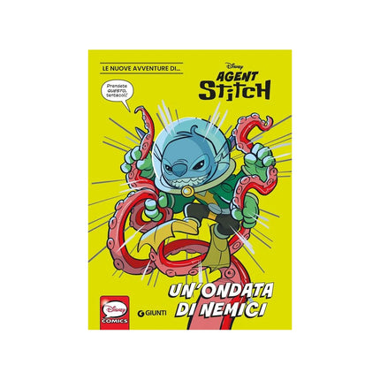Copertina libro UN'ONDATA DI NEMICI. AGENT STITCH