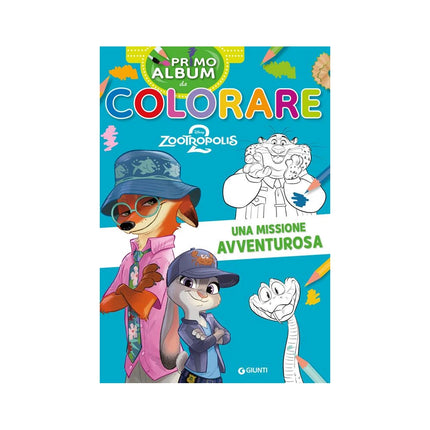 Copertina libro UNA MISSIONE AVVENTUROSA. ZOOTROPOLIS 2.