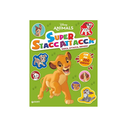 Copertina libro DISNEY ANIMALS. SUPER STACCATTACCA. GIOC