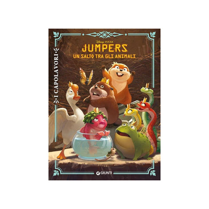 Copertina libro JUMPERS. UN SALTO TRA GLI ANIMALI. EDIZ.