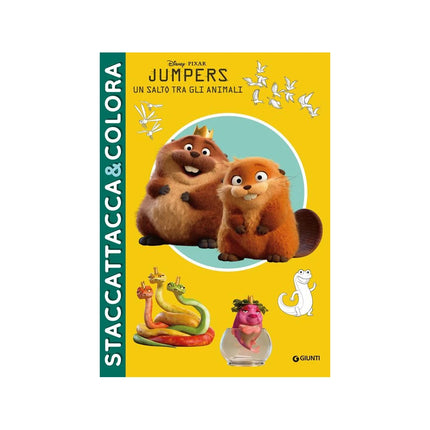 Copertina libro JUMPERS. UN SALTO TRA GLI ANIMALI. STACC