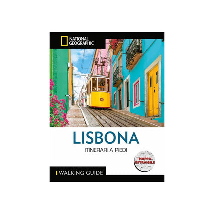 Copertina libro LISBONA. WALKING GUIDE. CON MAPPA