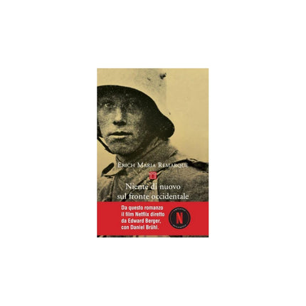 Copertina libro NIENTE DI NUOVO SUL FRONTE OCCIDENTALE