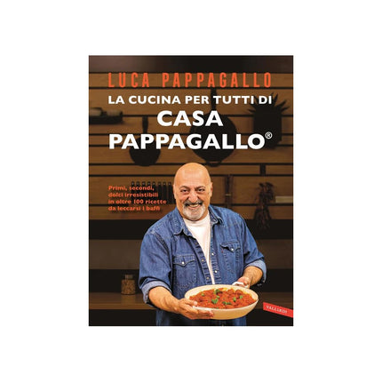Copertina libro LA CUCINA PER TUTTI DI CASA PAPPAGALLO.