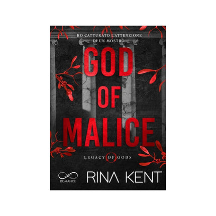 Copertina libro GOD OF MALICE. LEGACY OF GODS. EDIZ. ITA