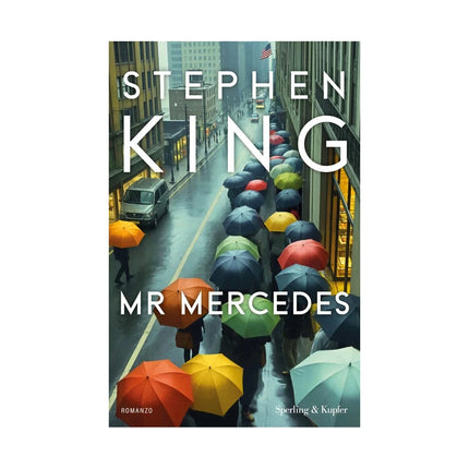 Copertina libro MR. MERCEDES. EDIZ. ITALIANA