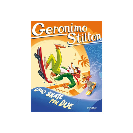Copertina libro UNO SKATE PER DUE