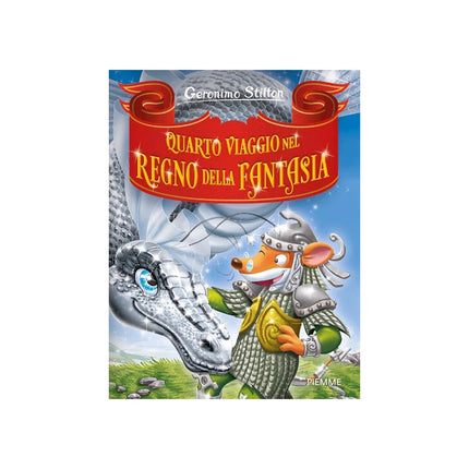 Copertina libro QUARTO VIAGGIO NEL REGNO DELLA FANTASIA