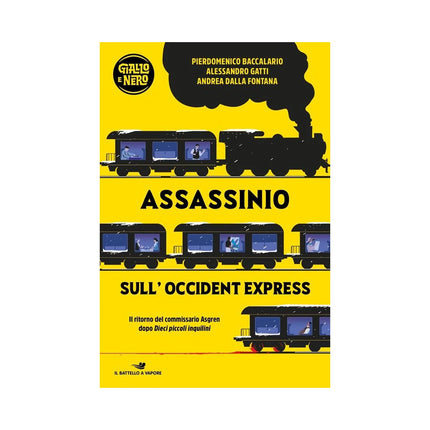 Copertina libro ASSASSINIO SULL'OCCIDENT EXPRESS