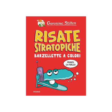 Copertina libro RISATE STRATOPICHE. BARZELLETTE A COLORI