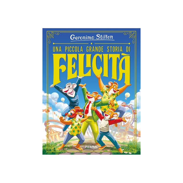 Copertina libro UNA PICCOLA GRANDE STORIA DI FELICITÀ. E
