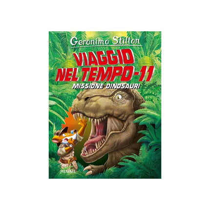 Copertina libro MISSIONE DINOSAURI. VIAGGIO NEL TEMPO 11