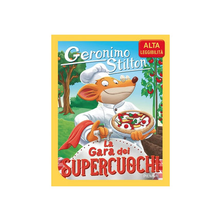 Copertina libro LA GARA DEI SUPERCUOCHI. EDIZ. AD ALTA L