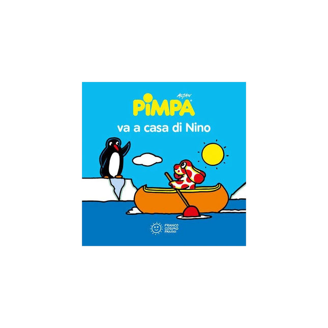 Copertina libro PIMPA VA A CASA DI NINO. EDIZ. A COLORI