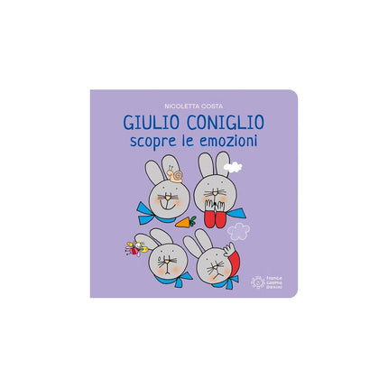 Copertina libro GIULIO CONIGLIO SCOPRE LE EMOZIONI. EDIZ