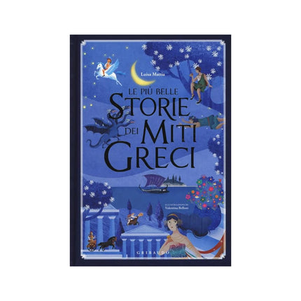 Copertina libro LE PIÙ BELLE STORIE DEI MITI GRECI. EDIZ
