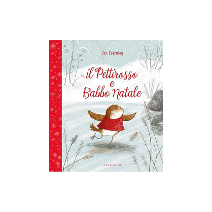 Copertina libro IL PETTIROSSO E BABBO NATALE. EDIZ. A CO