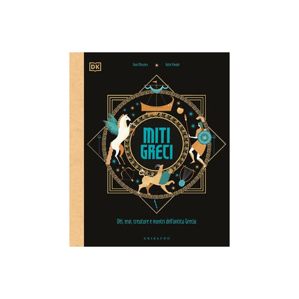 Copertina libro MITI GRECI. DÈI, EROI, CREATURE E MOSTRI