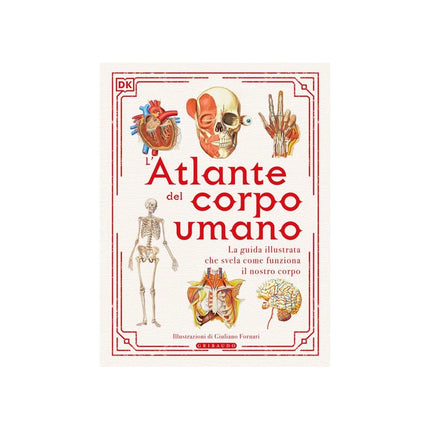 Copertina libro L'ATLANTE DEL CORPO UMANO